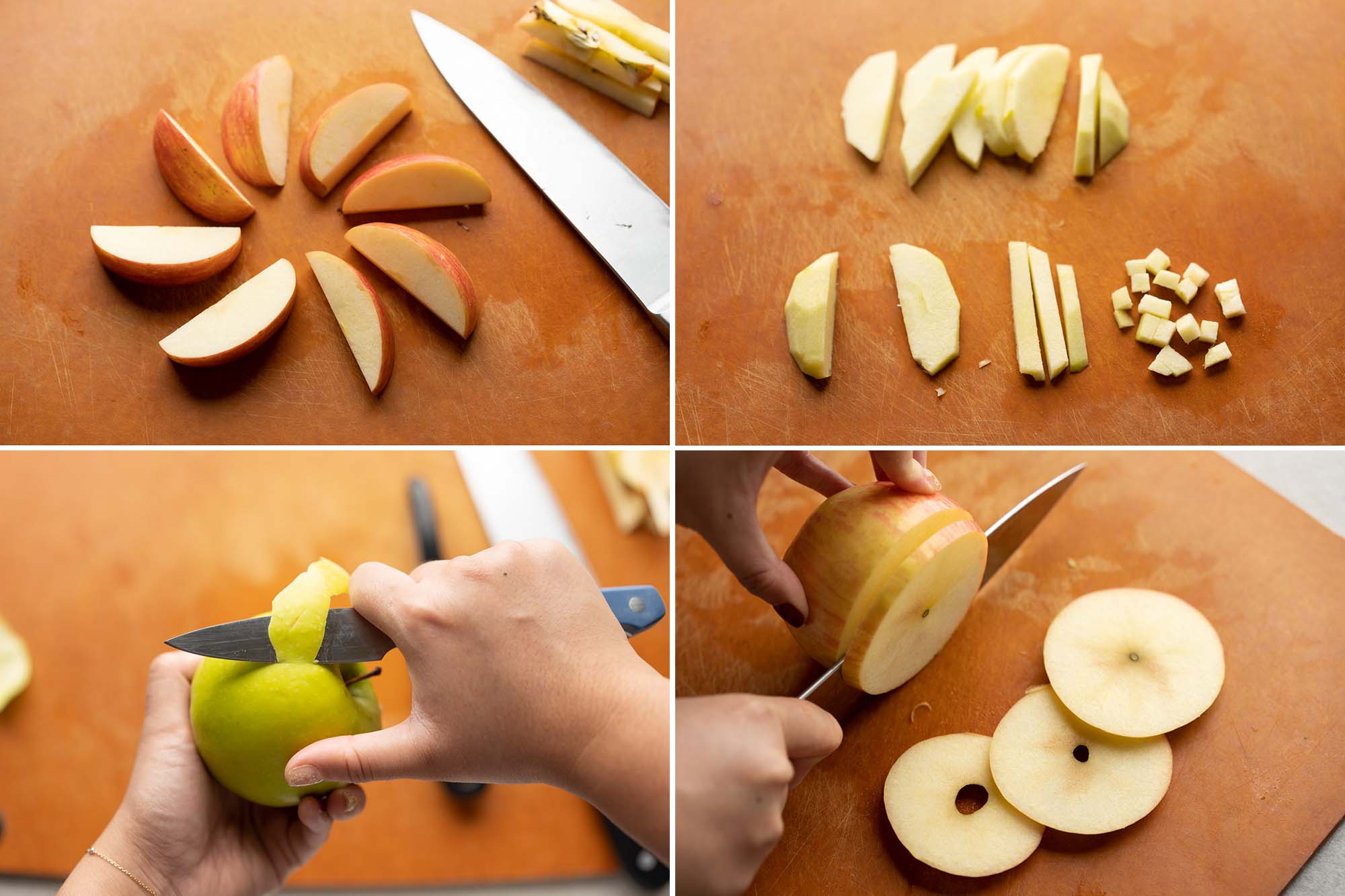 How To Cut An Apple (The Best Way!) - Evolving Table